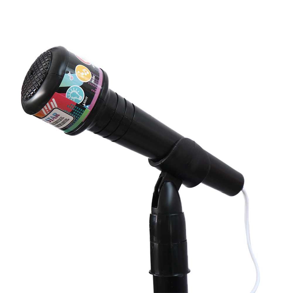 Song With Musical Instrument - Mikrofon do karaoke z podświetleniem LED,