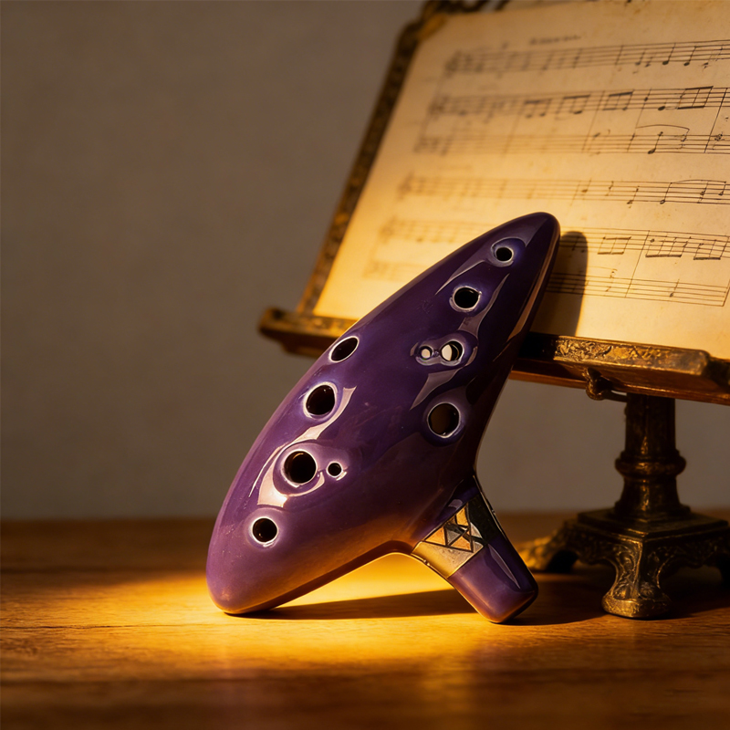 Song With Musical Instrument - Gorąco ﻿ Okarina ceramiczna Legend Of