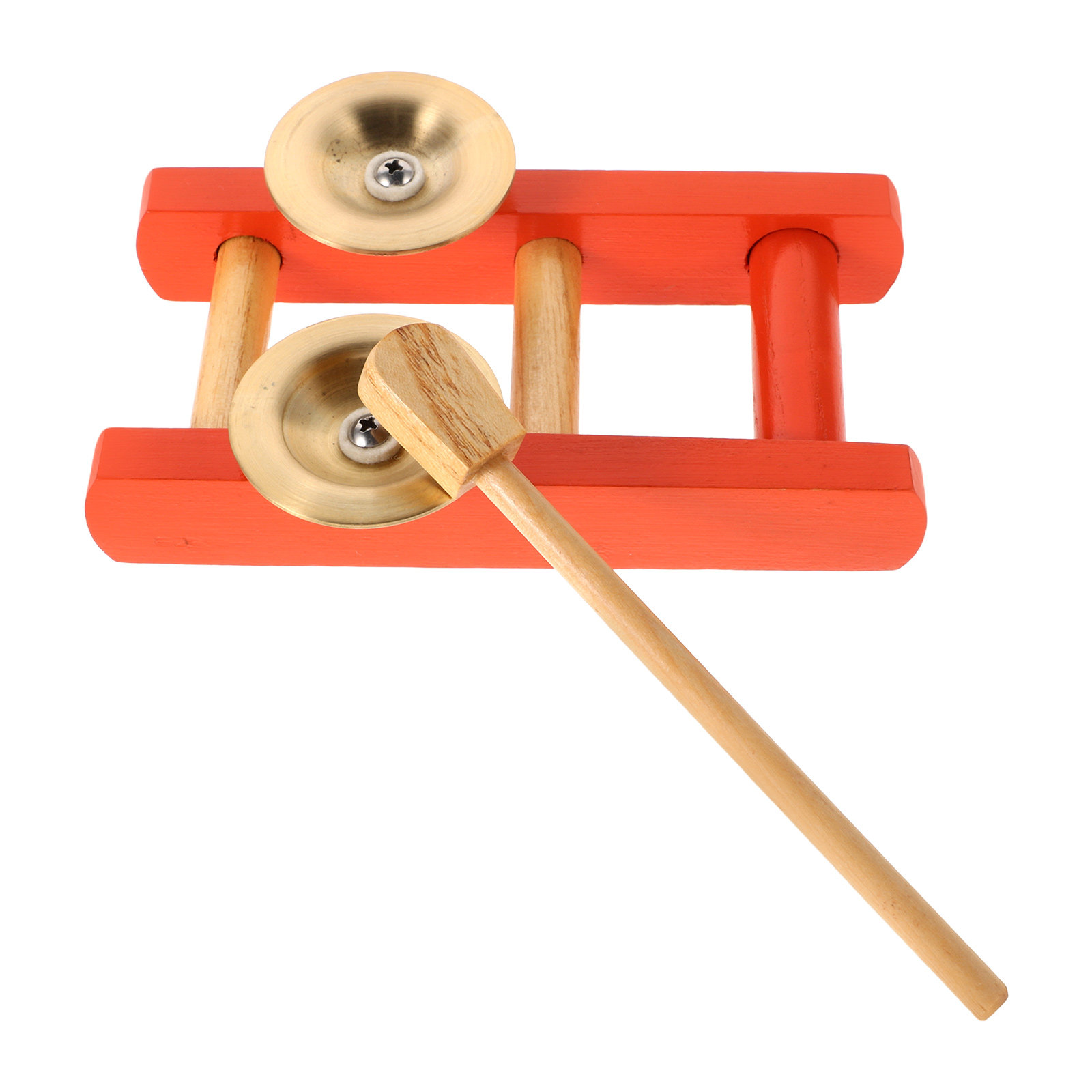Musical Instrument I Play - Mini Mały Mosiężny Talerzyk Perkusyjny dla