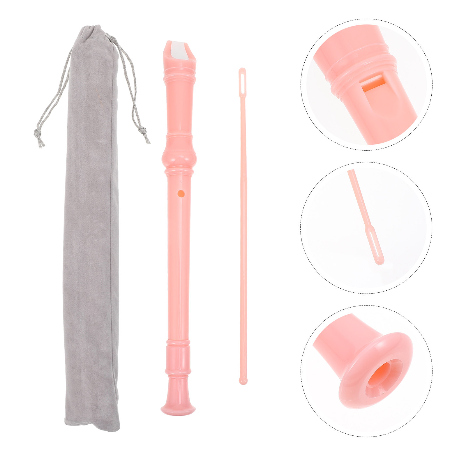 Musical Instrument A Recorder - 1 zestaw ośmiotworowej fleciki sopranowej dla