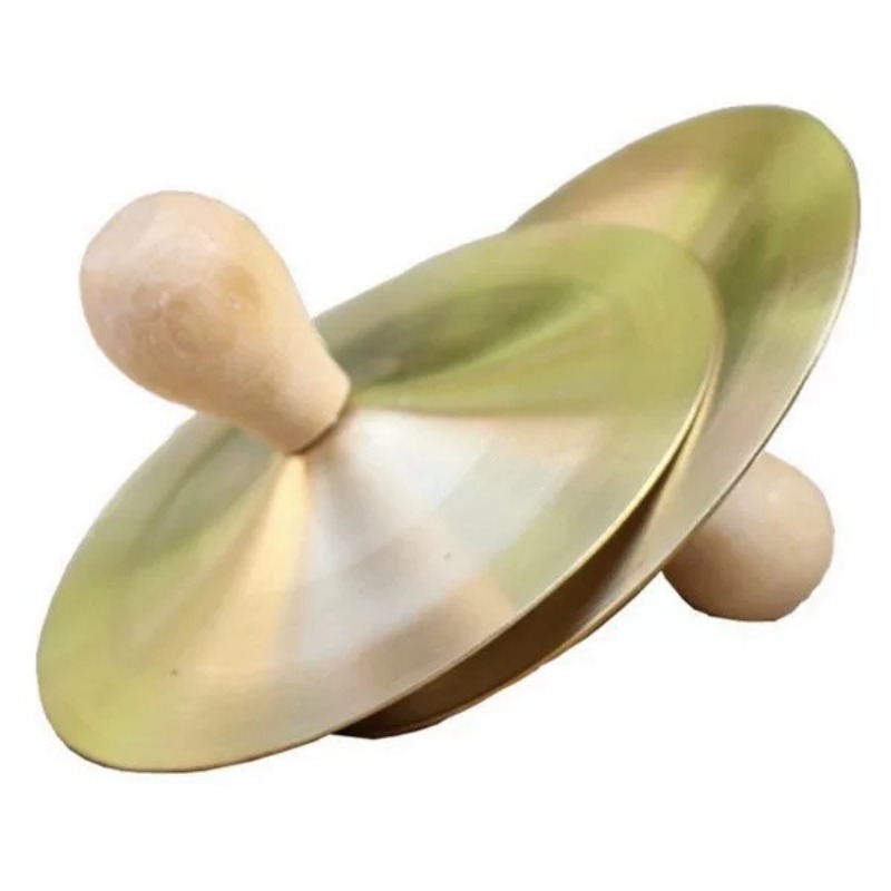 Musical Instruments Game - 1 zestaw ręcznych talerzy miedzianych Instrument