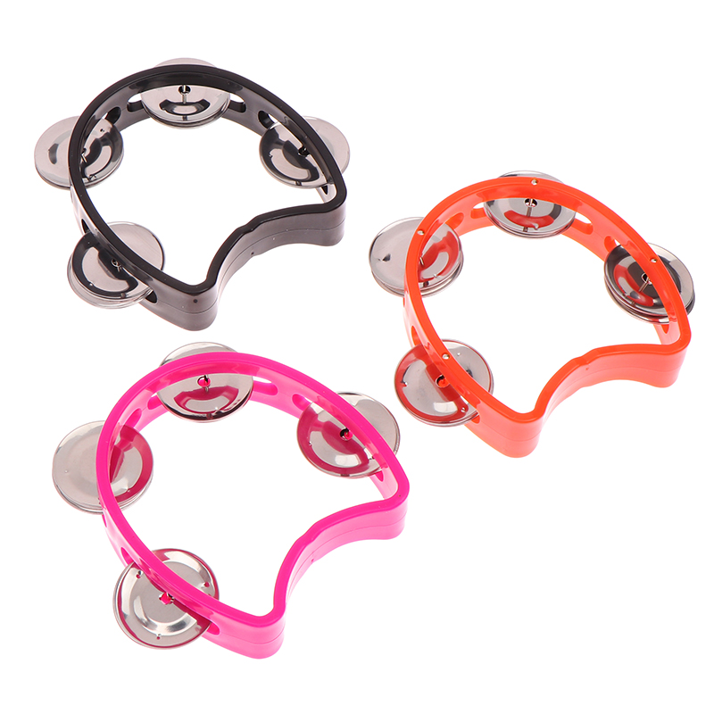 Musical Instruments Game - Tamburyn do przedszkola, metalowe dzwonki, plastikowa
