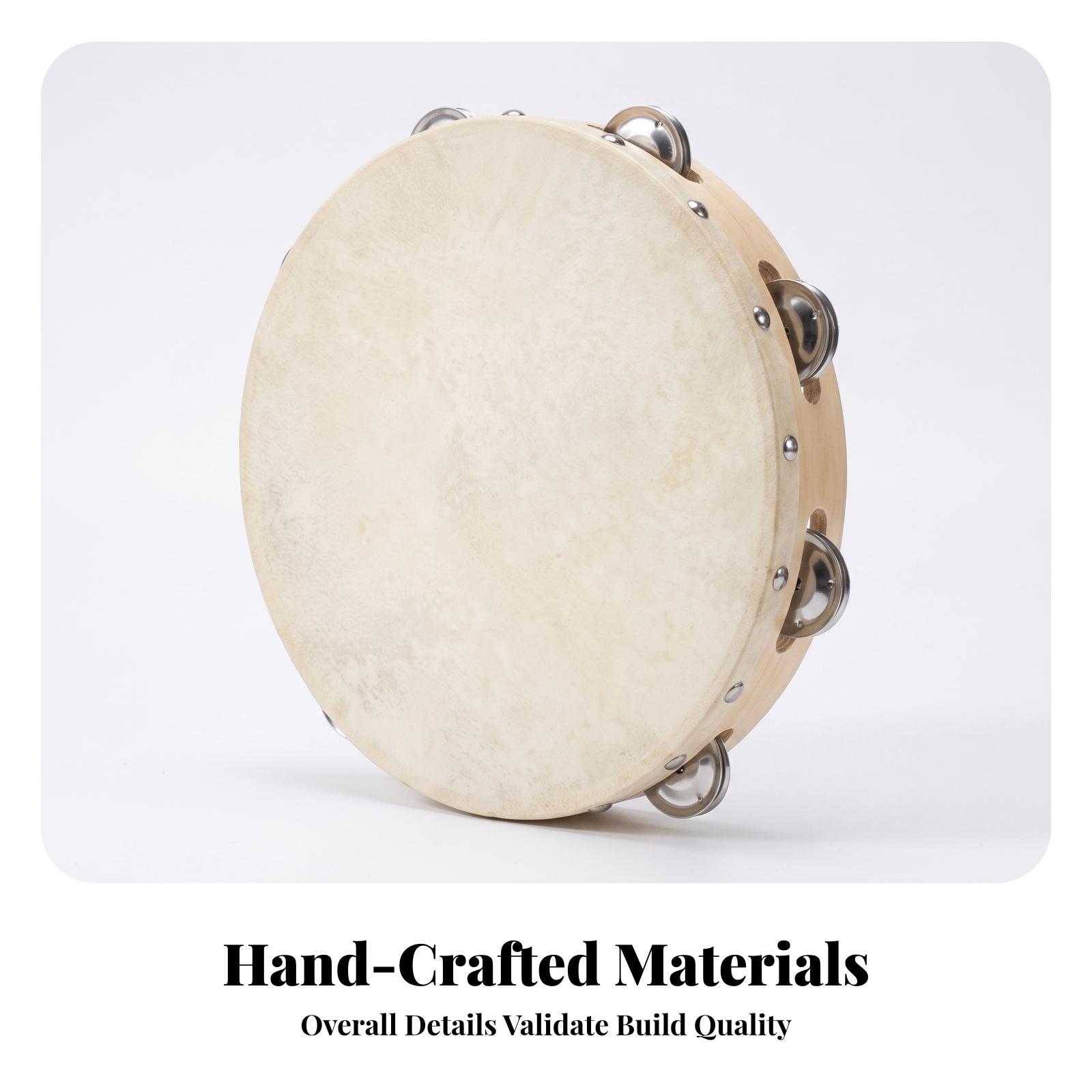 Dziecięcy tamburyn z drewnianą – Frame Drum Goat Skin recenzja i cena