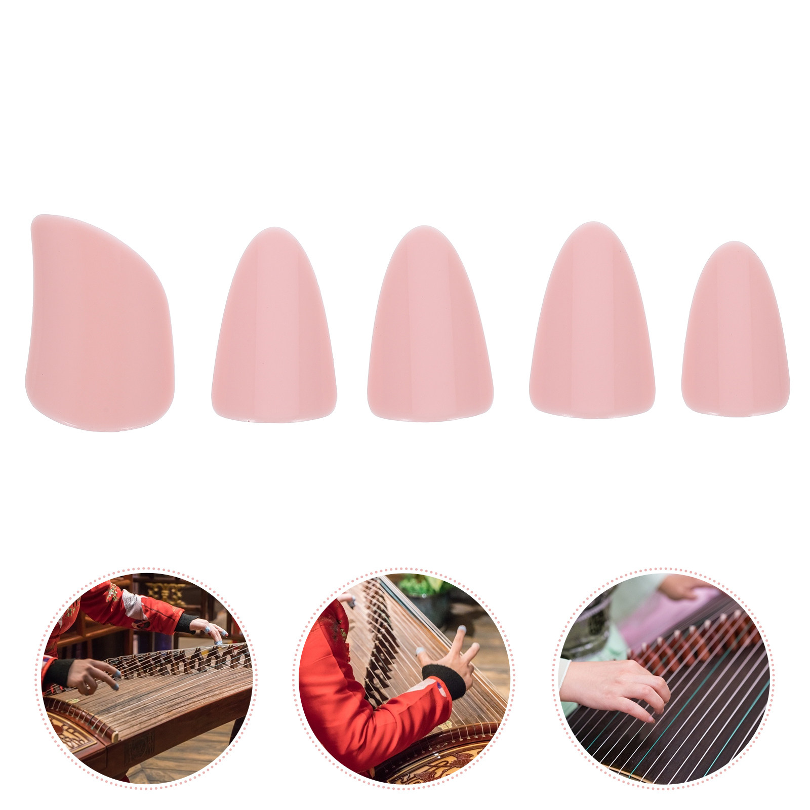 5 sztuk – profesjonalne, nylon – Musical Instrument Guzheng recenzja i cena