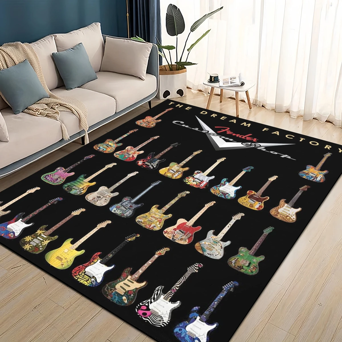 Dywanik 3D Retro Fender Logo I – Musical Instrument Logo recenzja i cena