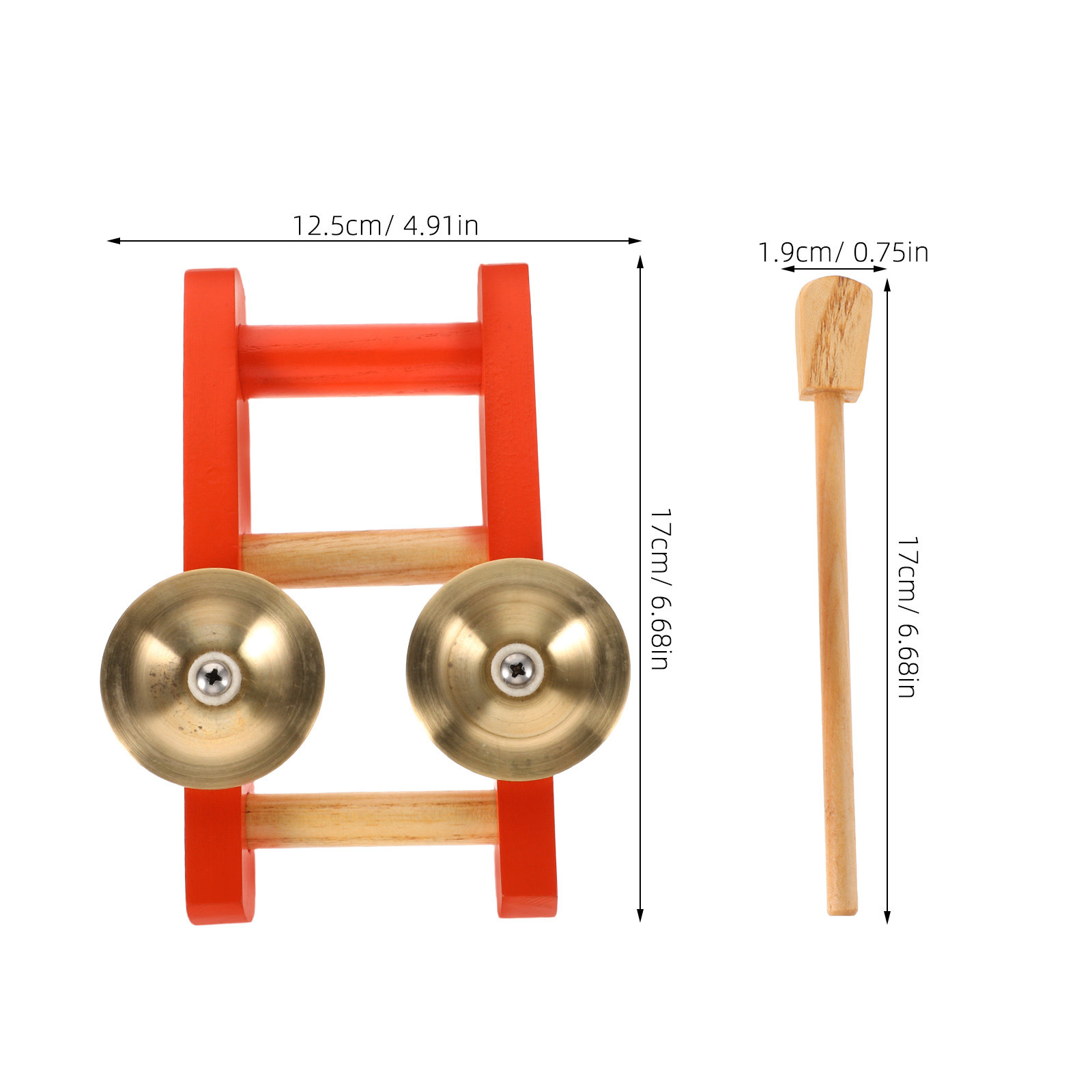 Mini Mały Mosiężny Talerzyk Pe – Musical Instrument I Play recenzja i cena