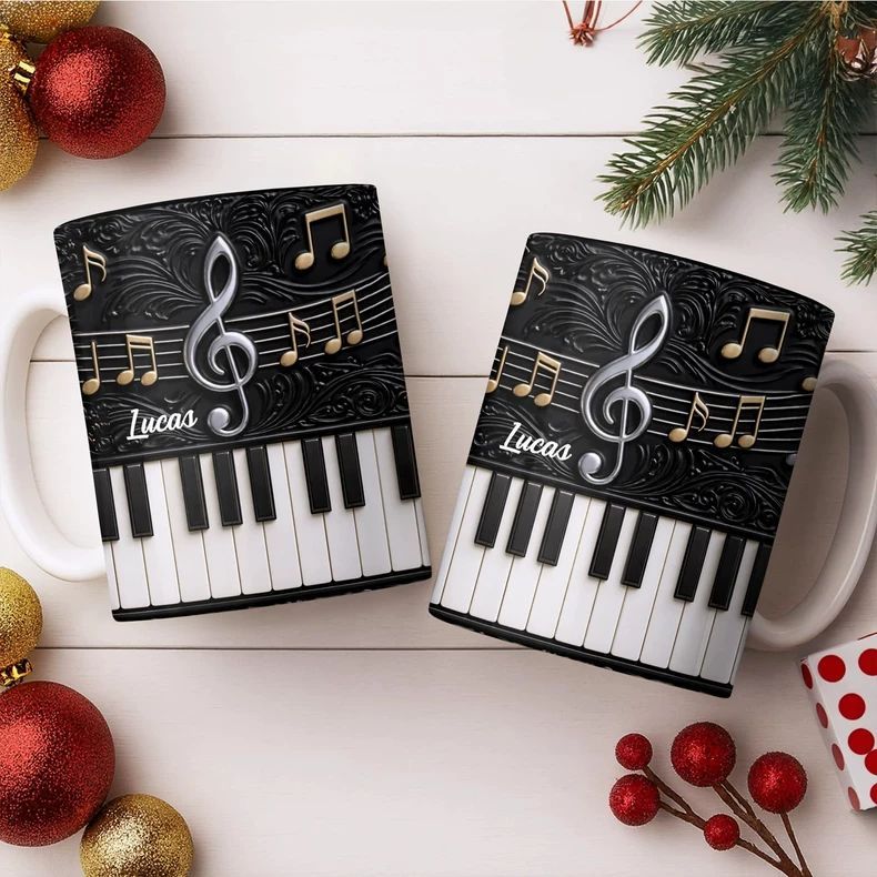 Kubek ceramiczny z motywem for – Musical Instrument And Names recenzja i cena