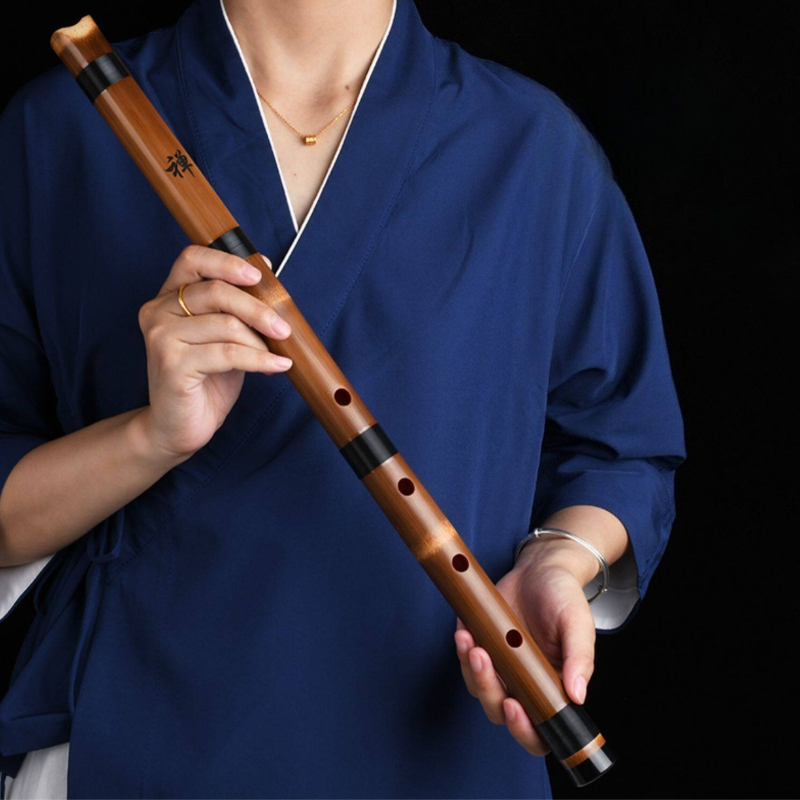 Flet Shakuhachi z 5 otworami,  – Shakuhachi Bamboo Flute recenzja i cena