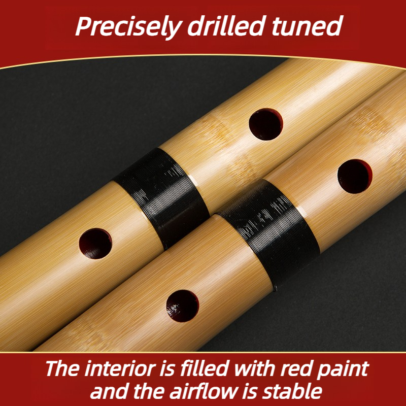 Flet Shakuhachi z 5 otworami,  – Shakuhachi Bamboo Flute recenzja i cena