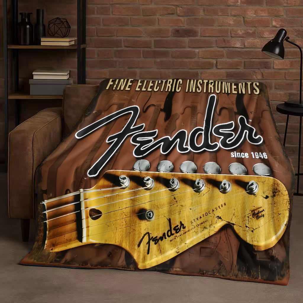 Koc Flanelowy HD F-Fender z Mo – Musical Instrument Sign recenzja i cena
