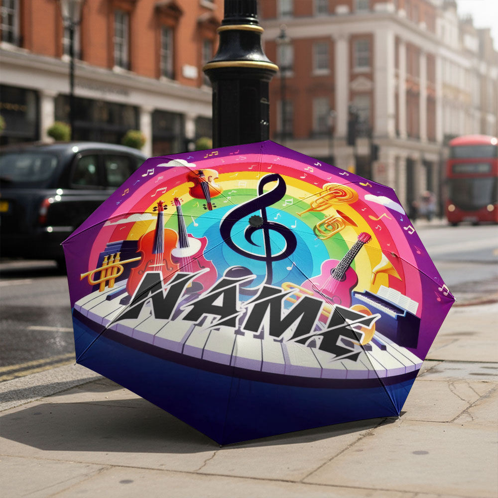 Parasol z personalizowanym imi – Musical Instrument And Names recenzja i cena