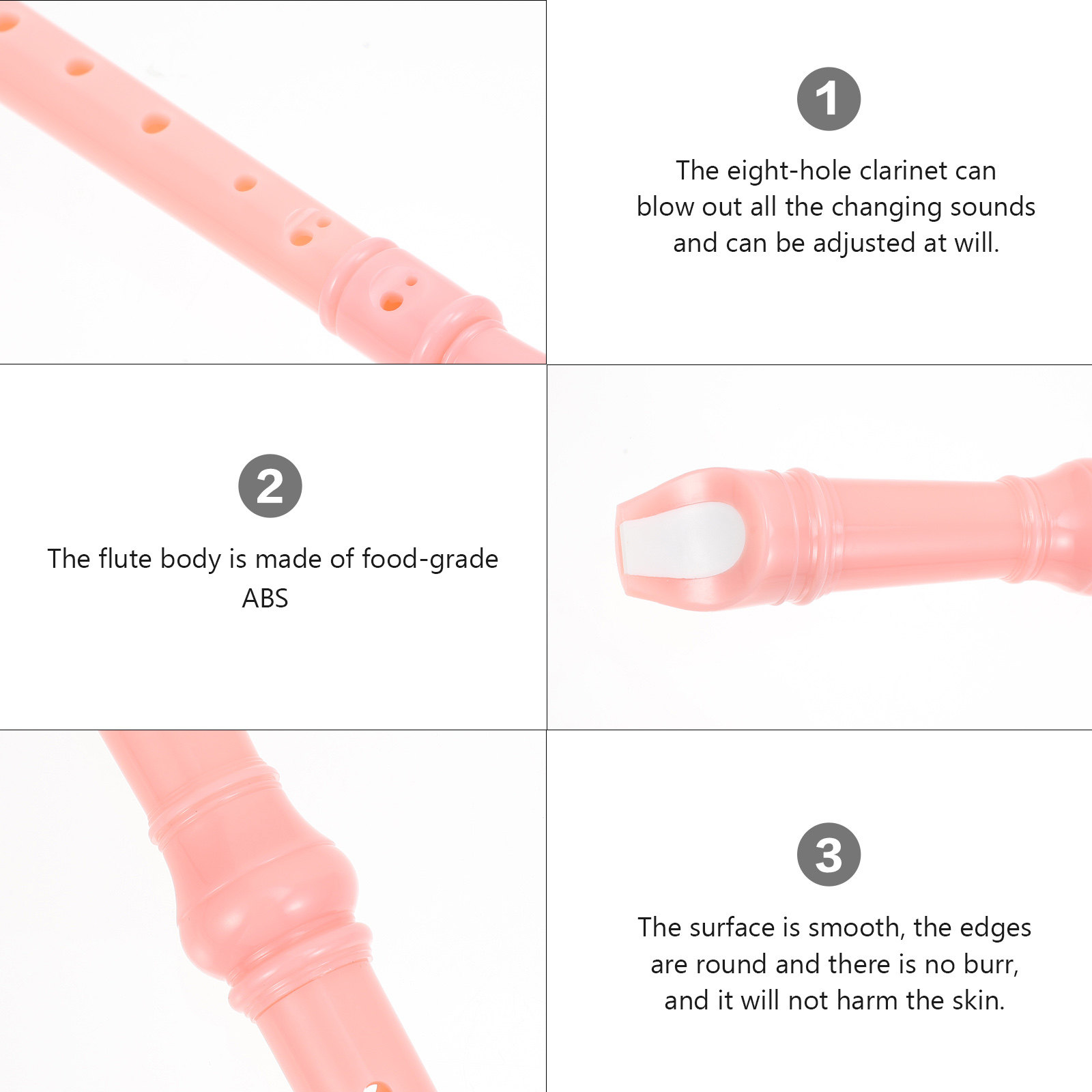 1 zestaw ośmiotworowej fleciki – Musical Instrument A Recorder recenzja i cena