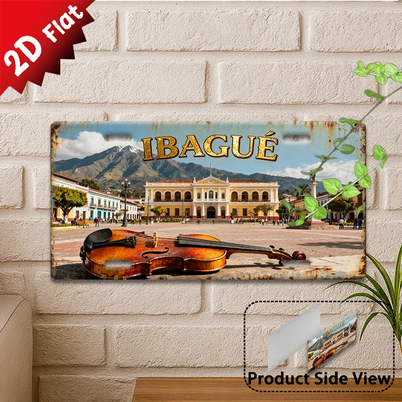 1 szt. Metalowy znak ścienny I – Musical Instrument Sign recenzja i cena