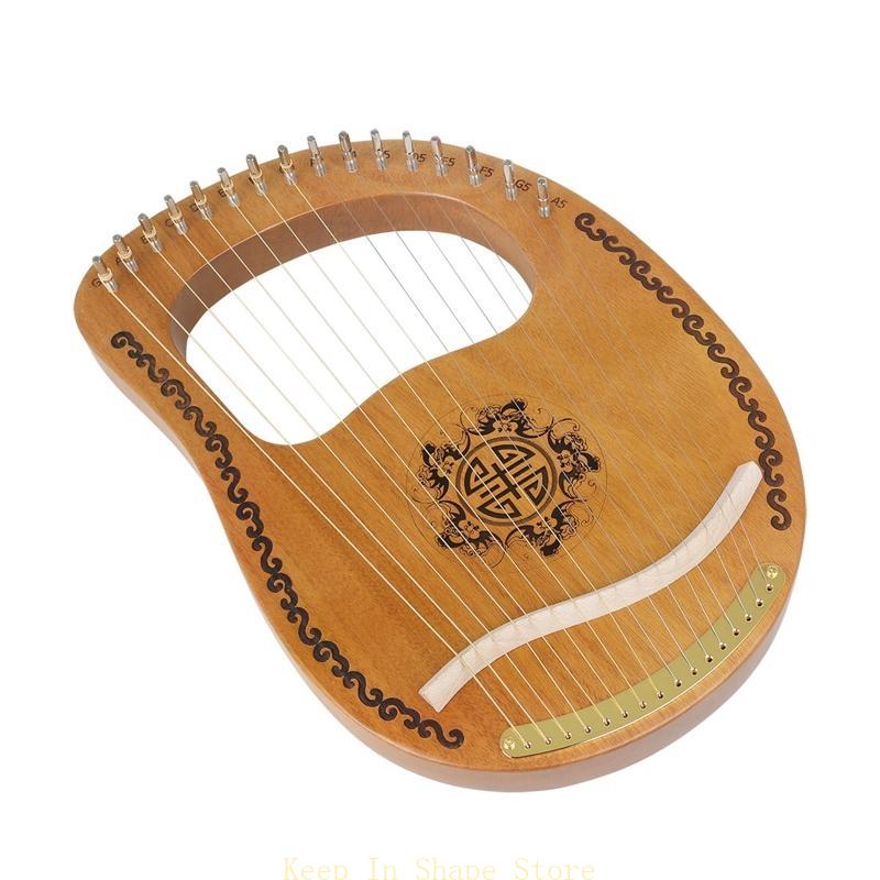 U1JC 16 String Lyre Harp, Lyre – Musical Instrument Symbols recenzja i cena