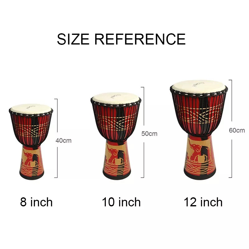 Djembe afrykański dla dorosłyc – Musical Instrument Logo recenzja i cena