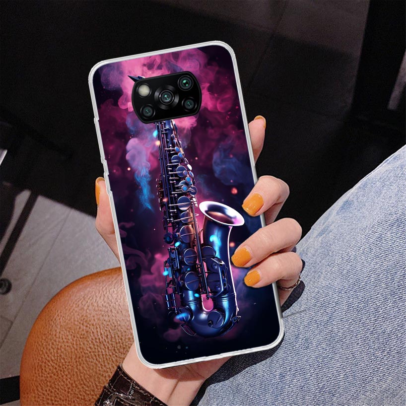 Etui na telefon Xiaomi Poco X5 – Musical Instrument Logo recenzja i cena