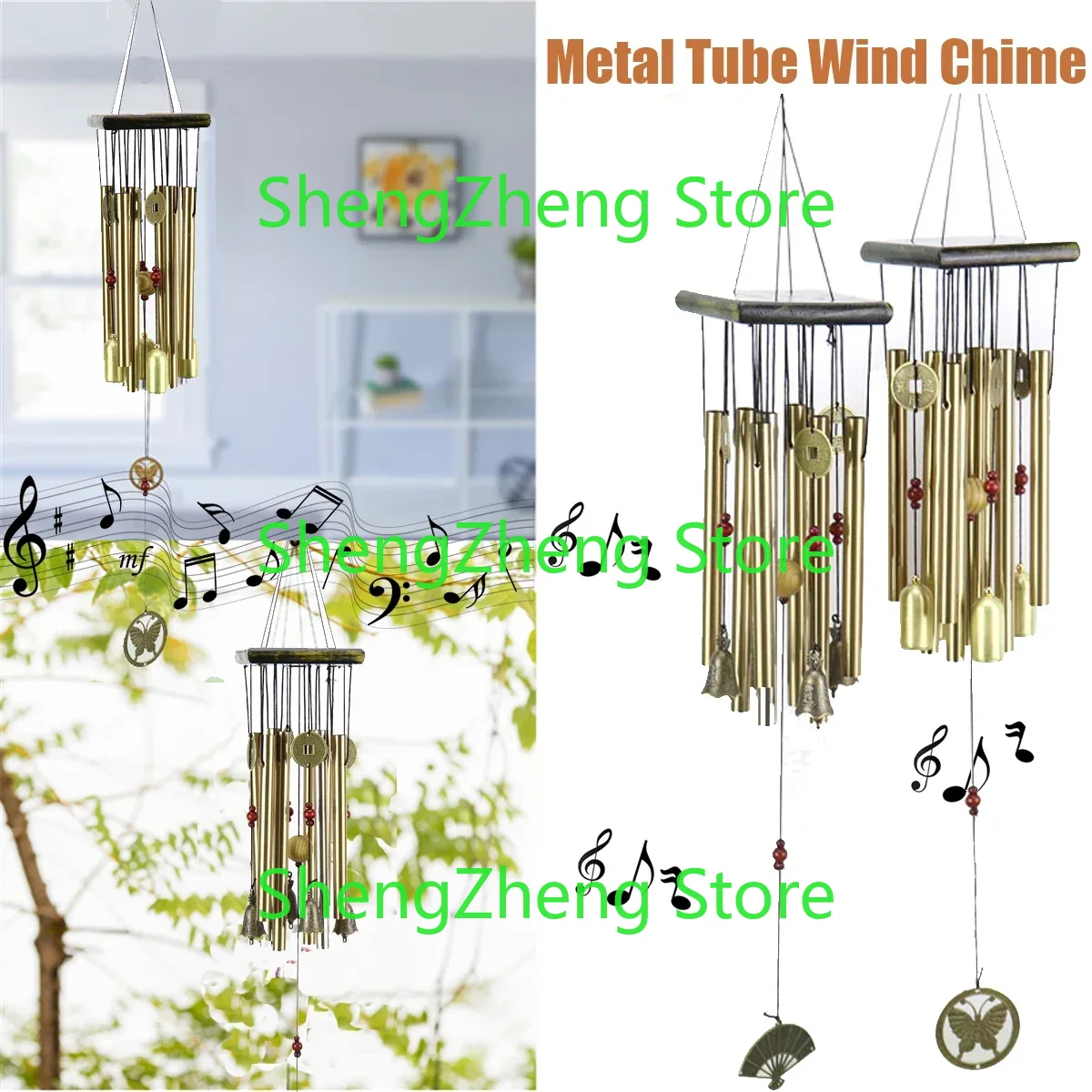 Metalowa rura z litego drewna, – Wind Chime Tubular recenzja i cena