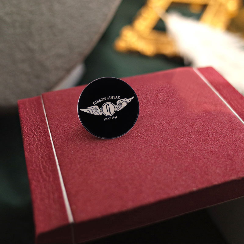 Gibson gitara skrzydło szkliwa – Musical Instrument Logo recenzja i cena