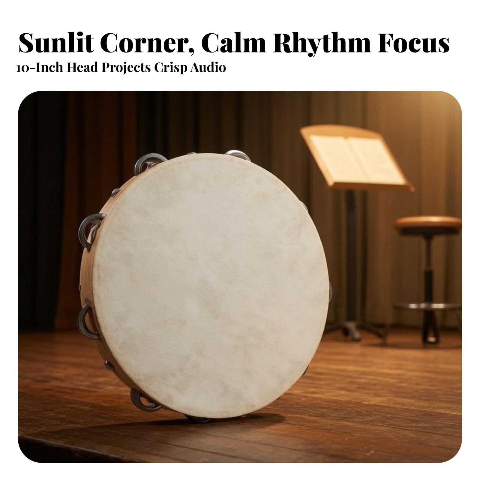Dziecięcy tamburyn z drewnianą – Frame Drum Goat Skin recenzja i cena