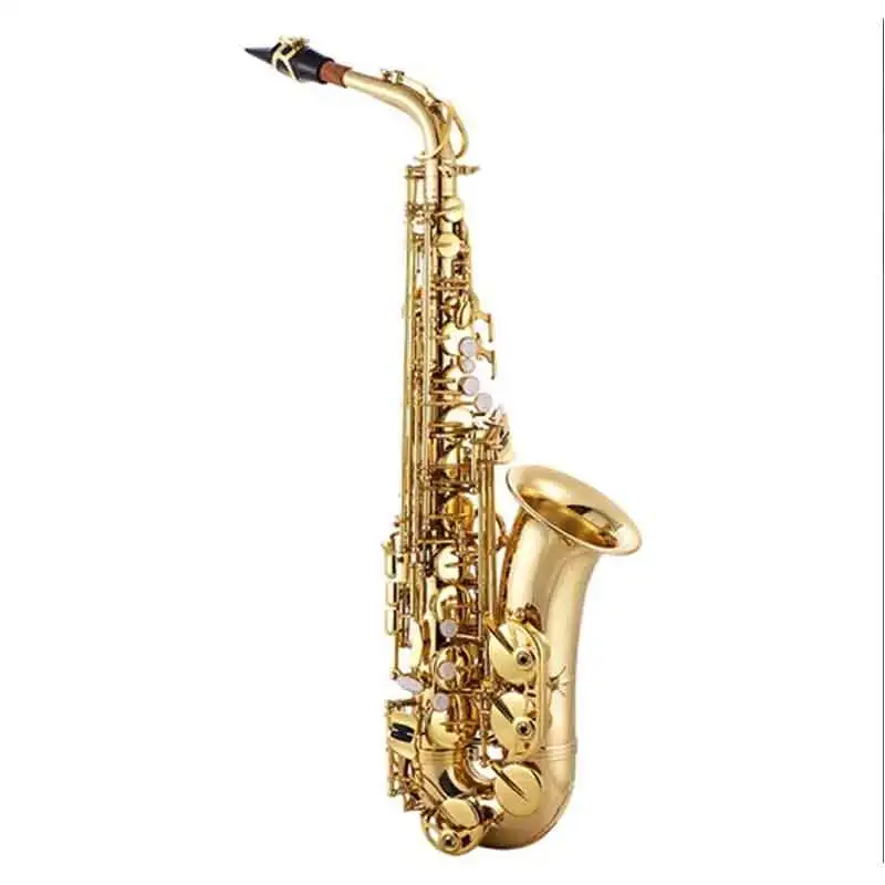 Profesjonalny saksofon altowy  – Musical Instrument Logo recenzja i cena