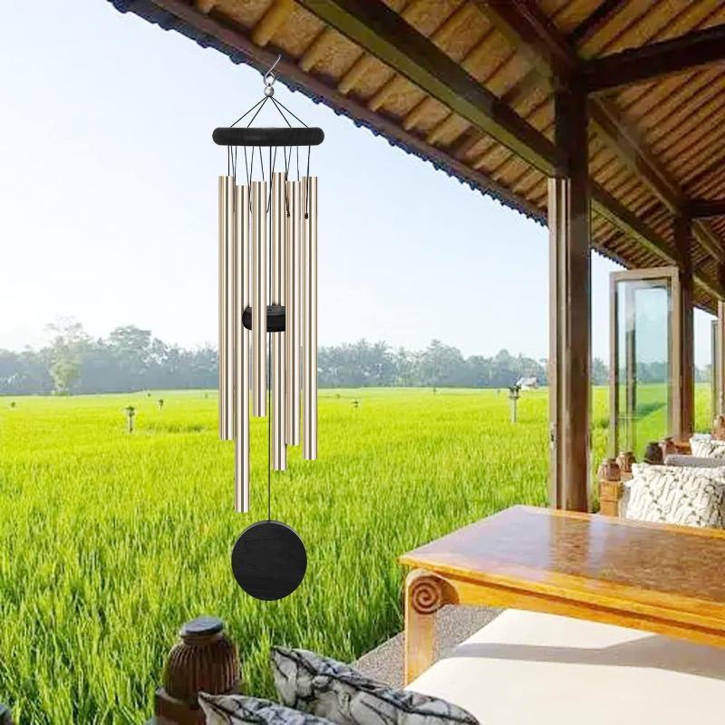 Dzwonek wietrzny z czerwonym d – Wind Chime Tubular recenzja i cena