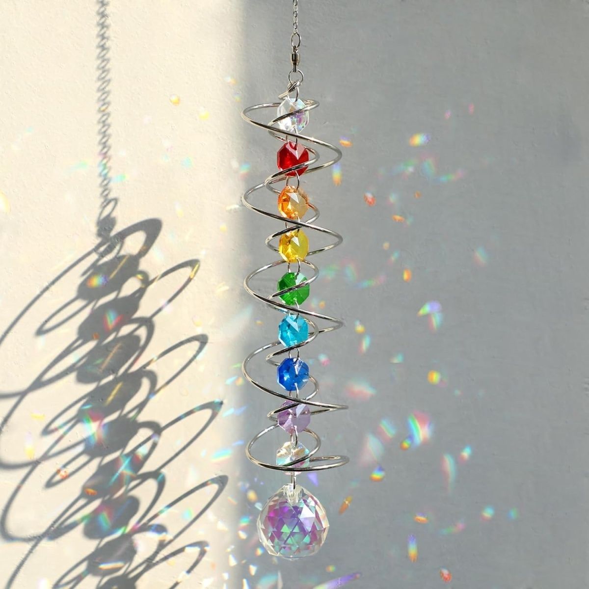 Crystal Suncatcher Gazing Ball – Wind Chime Tubular recenzja i cena