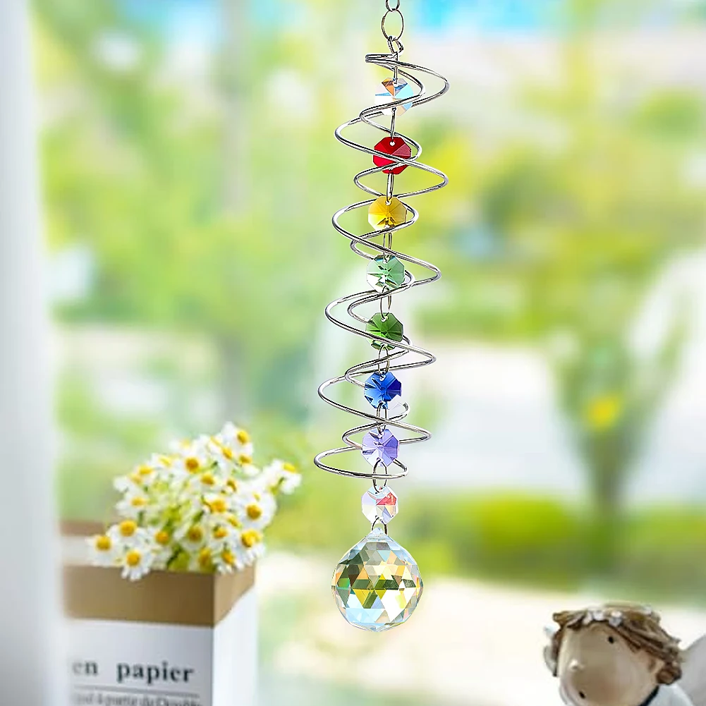 Crystal Suncatcher Gazing Ball – Wind Chime Tubular recenzja i cena