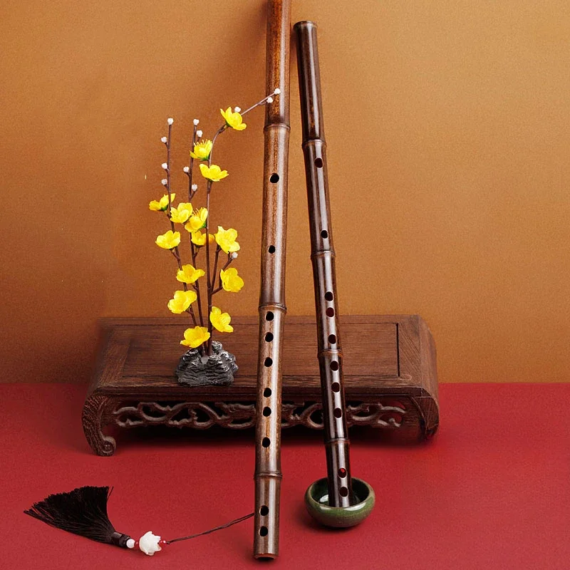 Fioletowy flet bambusowy Instr – Shakuhachi Bamboo Flute recenzja i cena