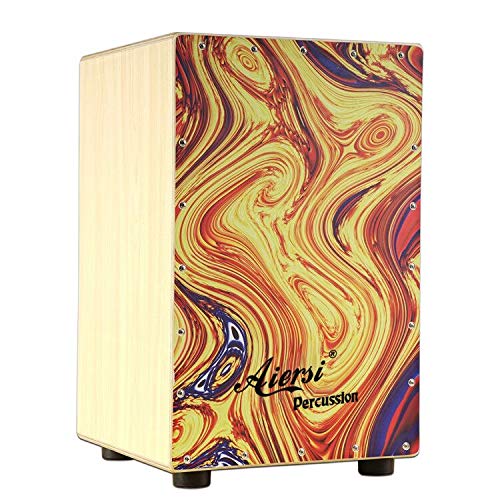 Kolorowy drewniany ręczny cajo – Musical Instrument Box recenzja i cena
